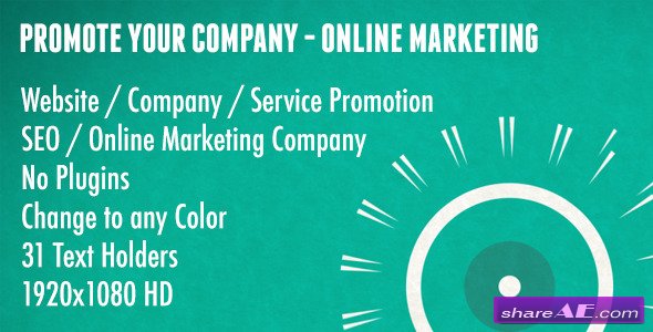 Promote Your Company - Online Marketing - After Effects Project (Videohive)