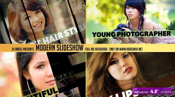 Modern Slideshow - After Effects Project (Videohive)
