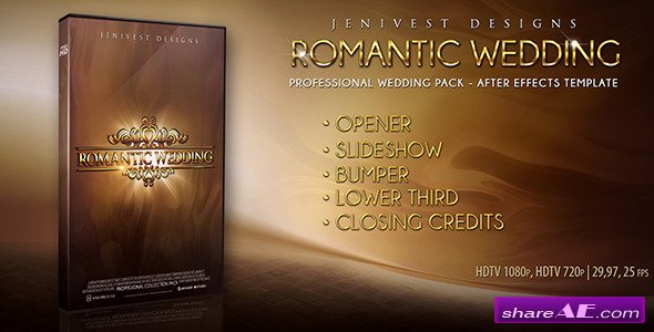 Romantic Wedding - After Effects Project (Videohive)