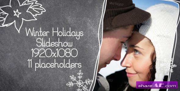 Winter Holidays Slideshow - After Effects Project (Videohive)
