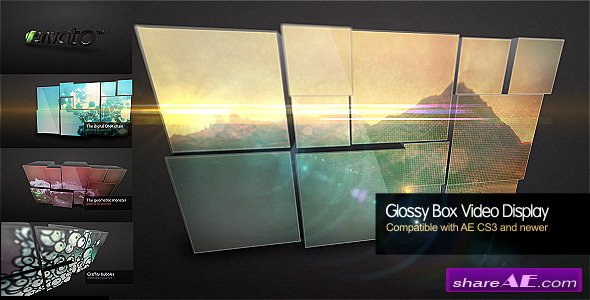 Glossy Box Video Display - After Effects Project (Videohive)
