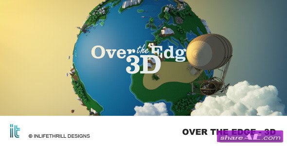 Over The Edge - 3D  - After Effect Project (Videohive)