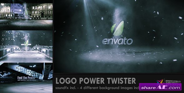Logo Power Twister - After Effects Project (Videohive)
