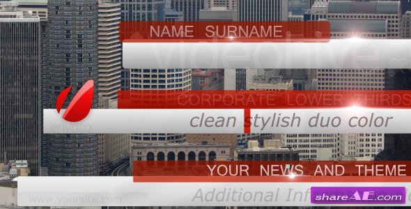 Bussines, News Lower Third Pack full HD - Project For After Effects (Videohive)