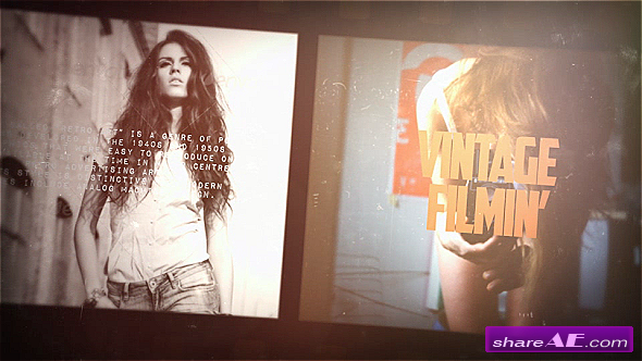 Vintage Film Slideshow - After Effects Project (Videohive)
