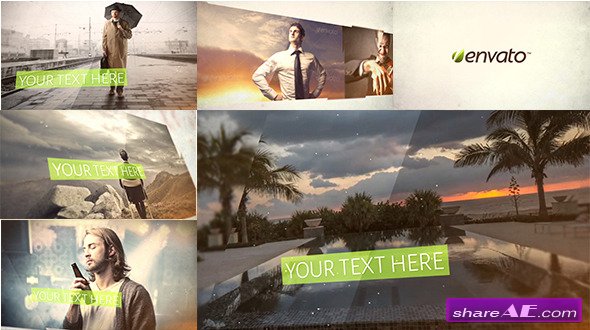 Glass slideshow - After Effects Project (Videohive)