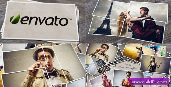 after effects template photo collage gallery free download