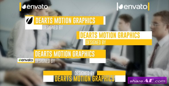 Modern Lower Third 6959504 - After Effects Project (Videohive)