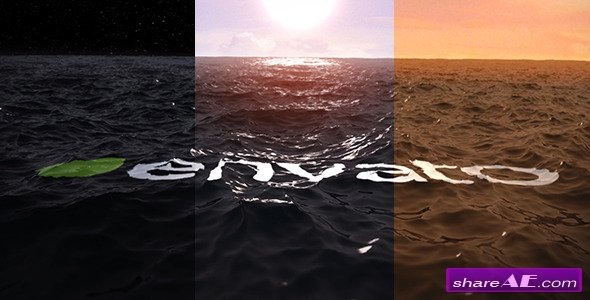 Ocean Water Logo Ident - After Effects Project (Videohive)