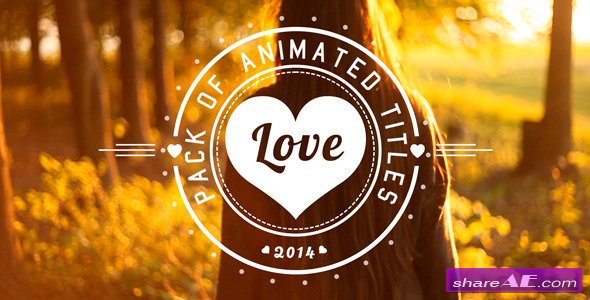 Love Titles - After Effects Project (Videohive)