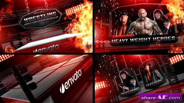 Wrestling Heavy Weight Champhionship - After Effects Project (Videohive)