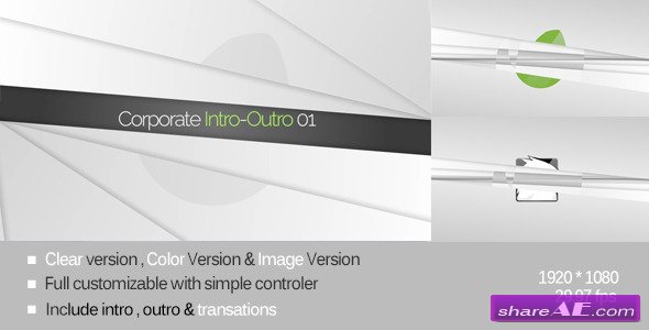 Corporate Intro-Outro 01 - After Effects Project (Videohive)