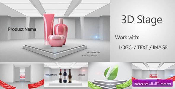 3D Stage 3D Promo - After Effects Project (Videohive)