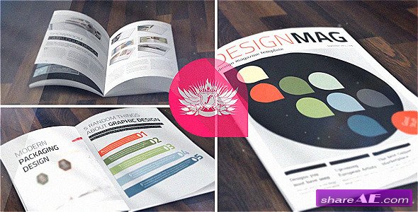 Magazine Mock-Up KIT - After Effects Project (Videohive)