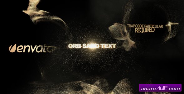 Orb sand intro 3 in 1 - After Effects Project (Videohive)