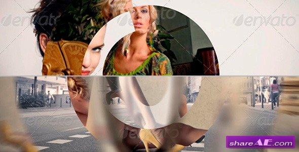 15 Fashion Circle Transitions - After Effects Project (Videohive)