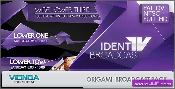 Origami Broadcast Package - After Effects Project (Videohive)