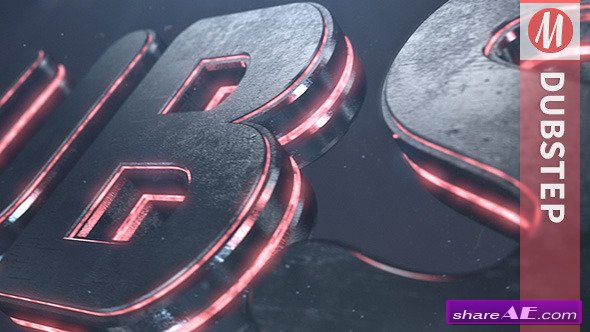 Dubstep | Element 3D Logo Reveal - After Effects Project (Videohive)