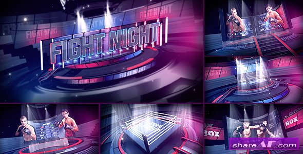 Fight Night Broadcast Package - After Effects Project (Videohive)