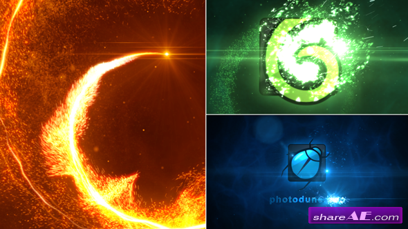 Particle Vortex Logo Reveal - After Effects Project (Videohive)