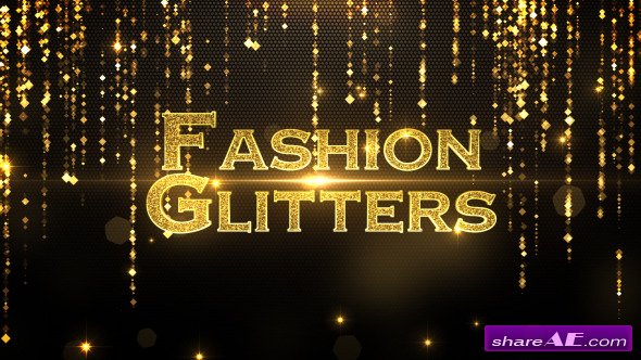 Videohive Fashion Glitters - After Effects Project