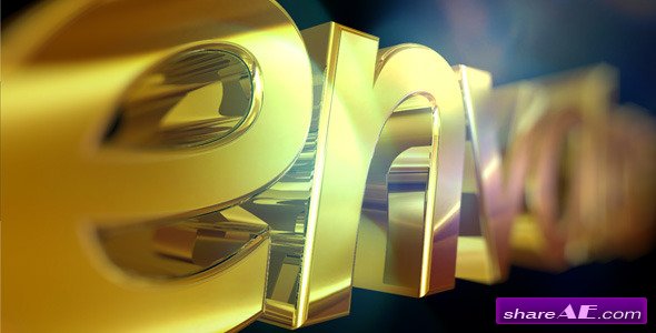 Videohive Golden Logo 3617511 - After Effects Project