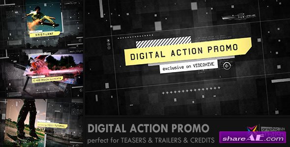 Digital Action Promo - After Effects Projects (Videohive)