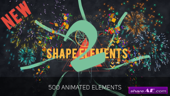 Videohive Shape Elements 2 - After Effects Project