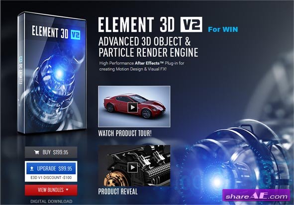 Element 3D v.2.2 (WIN) - Video Copilot