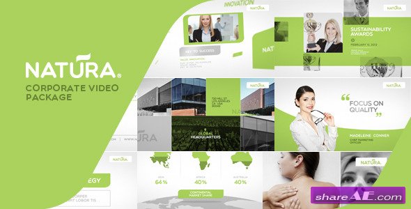 Videohive Natura - Corporate Video Package