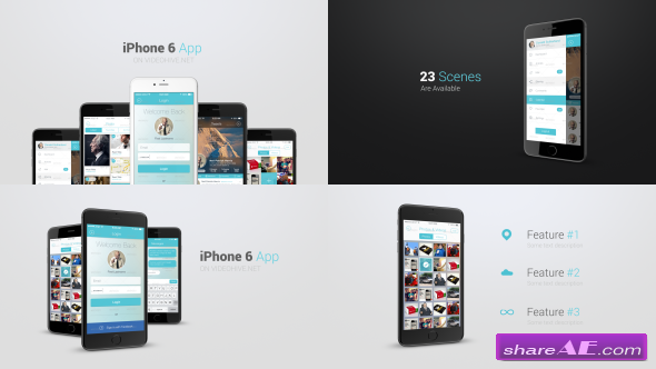 Videohive Iphone 6 App Presentation Kit