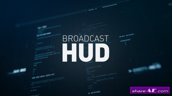 Videohive Broadcast HUD - After Effects Templates