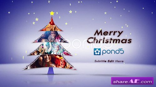 Christmas Tree (Music Included) - After Effects Templates (Pond5)