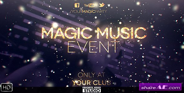 Magic Music Event - Videohive