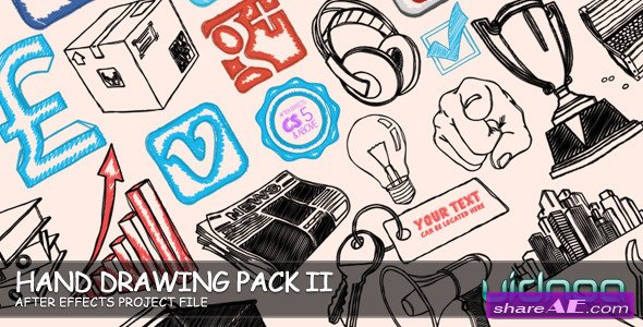 Videohive Hand Drawing Pack II - After Effects Templates