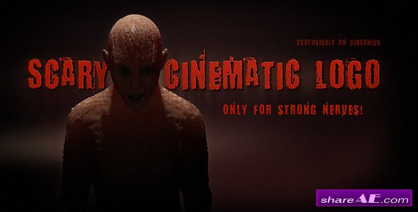 Videohive Scary Cinematic Logo Reveal - After Effects Templates