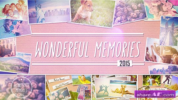 Videohive Wonderful Memories Slide Show - After Effects Templates