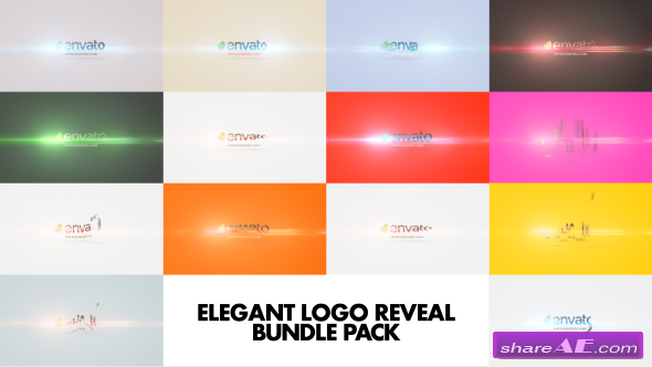 VVideohive Elegant Logo Reveal Bundle Pack