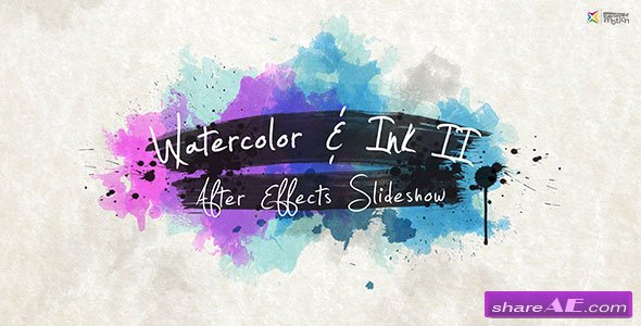 VIDEOHIVE Watercolor & Ink Slideshow 2