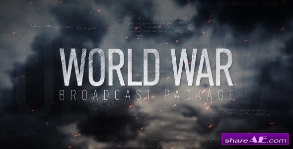 Videohive World War Broadcast Package