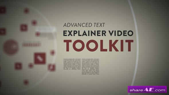 Videohive Advanced Text Explainer Video Toolkit
