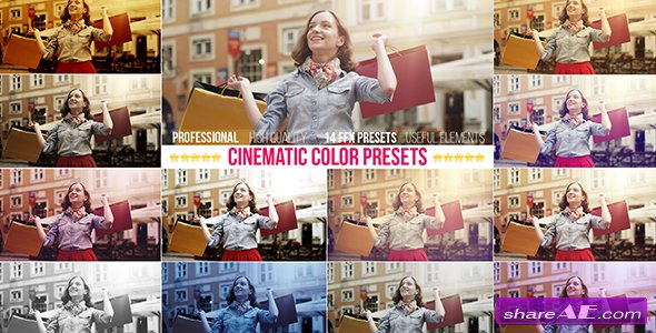Videohive Cinematic Color Presets