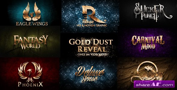Videohive Gold Dust Reveal