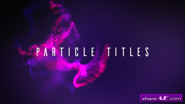 Videohive Particle Titles
