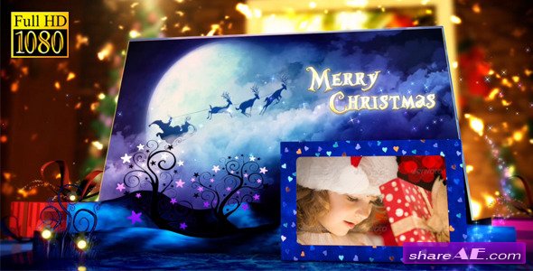 Videohive Christmas Pop-Up Book