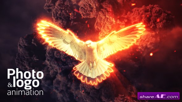 Videohive Fire Explosion Logo & Photo Animation