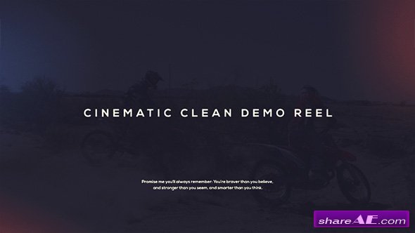 Videohive Cinematic Demo Reel