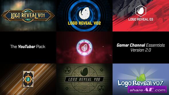 Videohive The YouTuber Pack - Gamer Channel Essentials V2