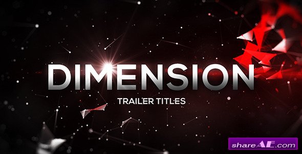 Videohive Dimension Trailer Titles
