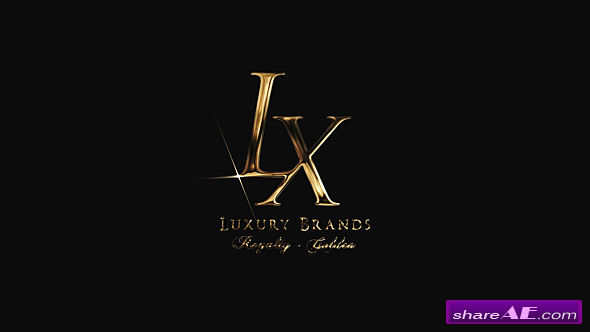 Videohive Golden Luxury Logo Reveal